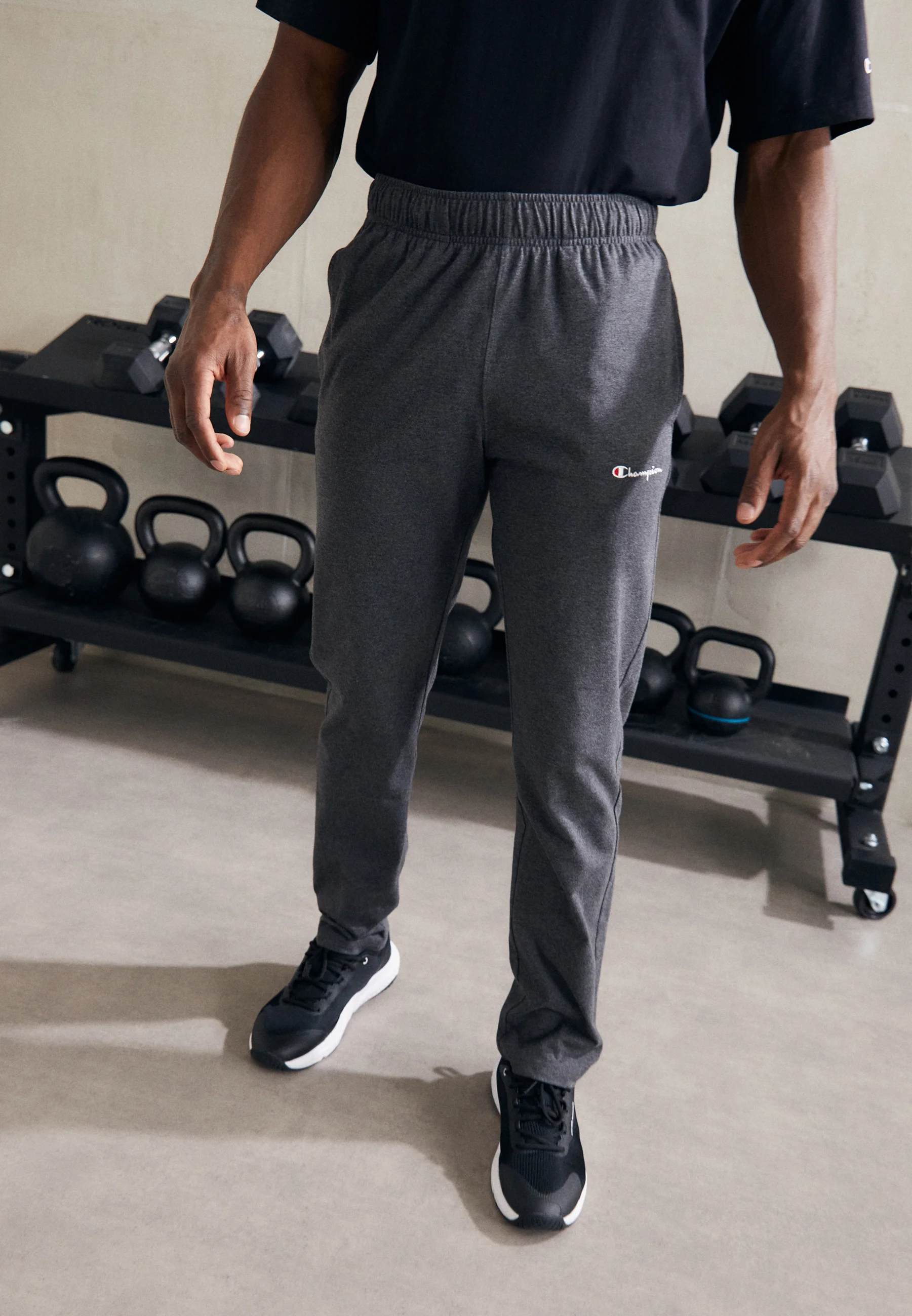 Champion CLASSIC STRAIGHT HEM PANTS - Pantaloni sportivi
