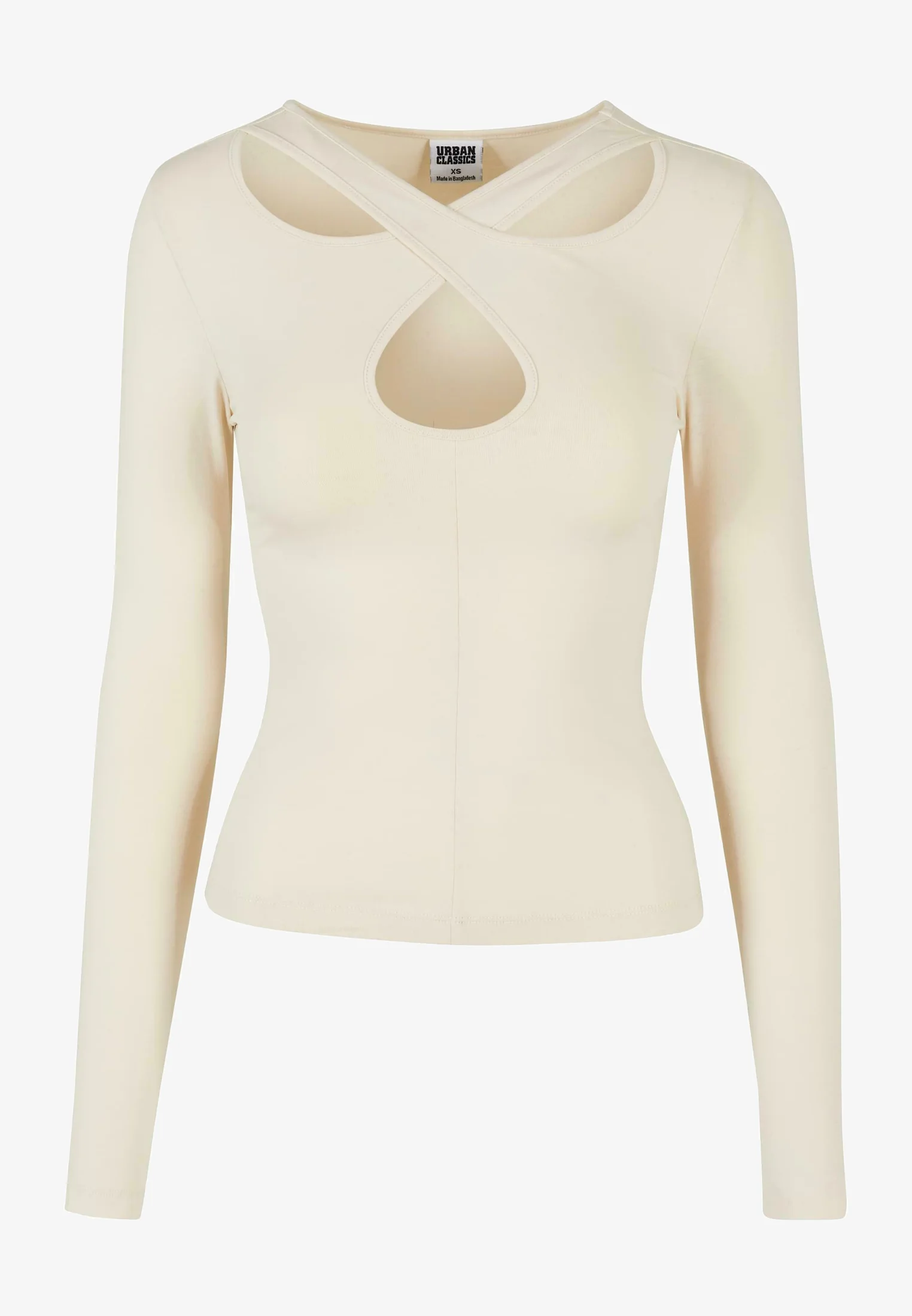 CROSSED CUT OUT LONGSLEEVE - Maglietta a manica lunga