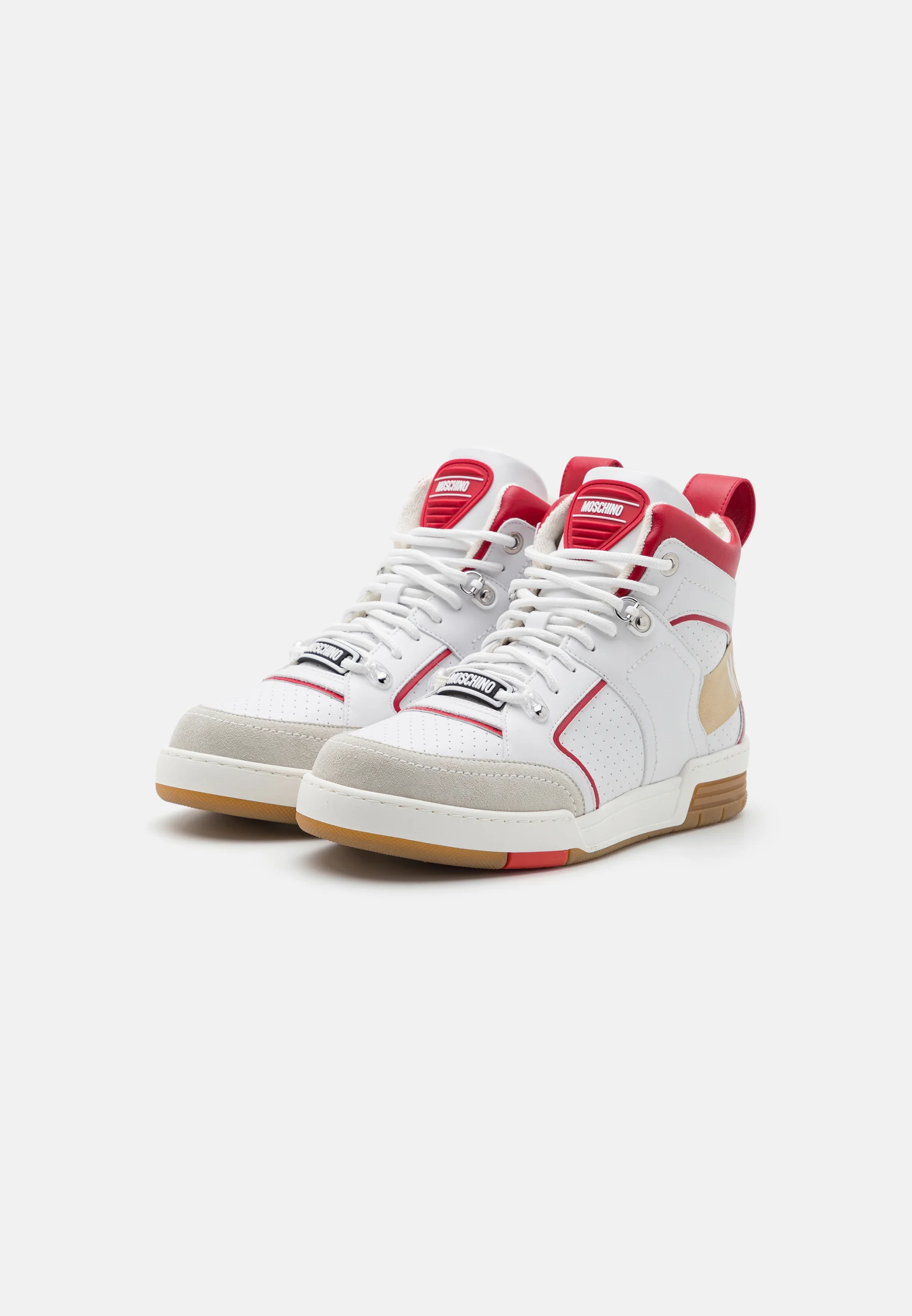 MOSCHINO STREETBALL SHOES - Sneakers alte