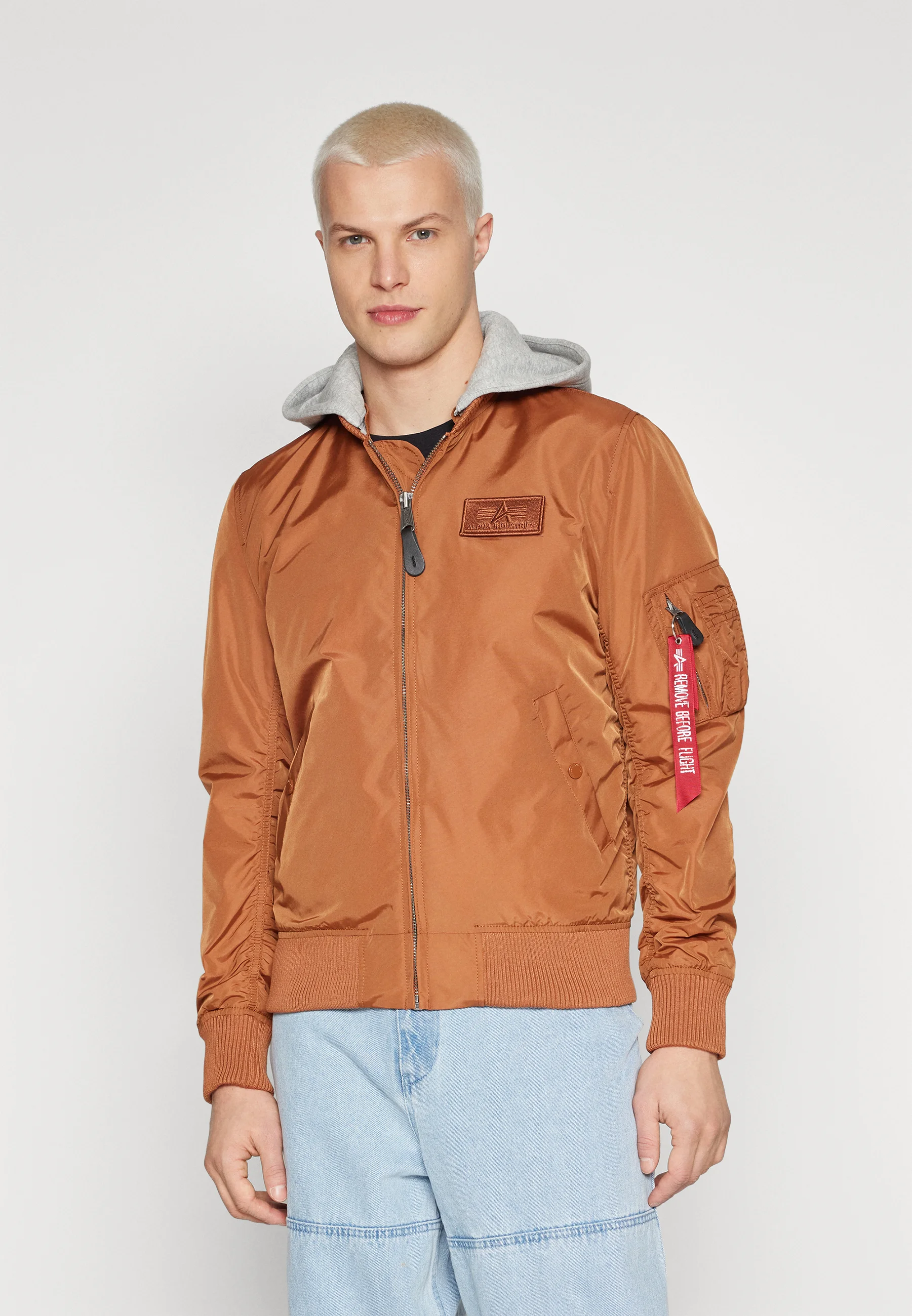 Alpha Industries HOOD - Giubbotto Bomber