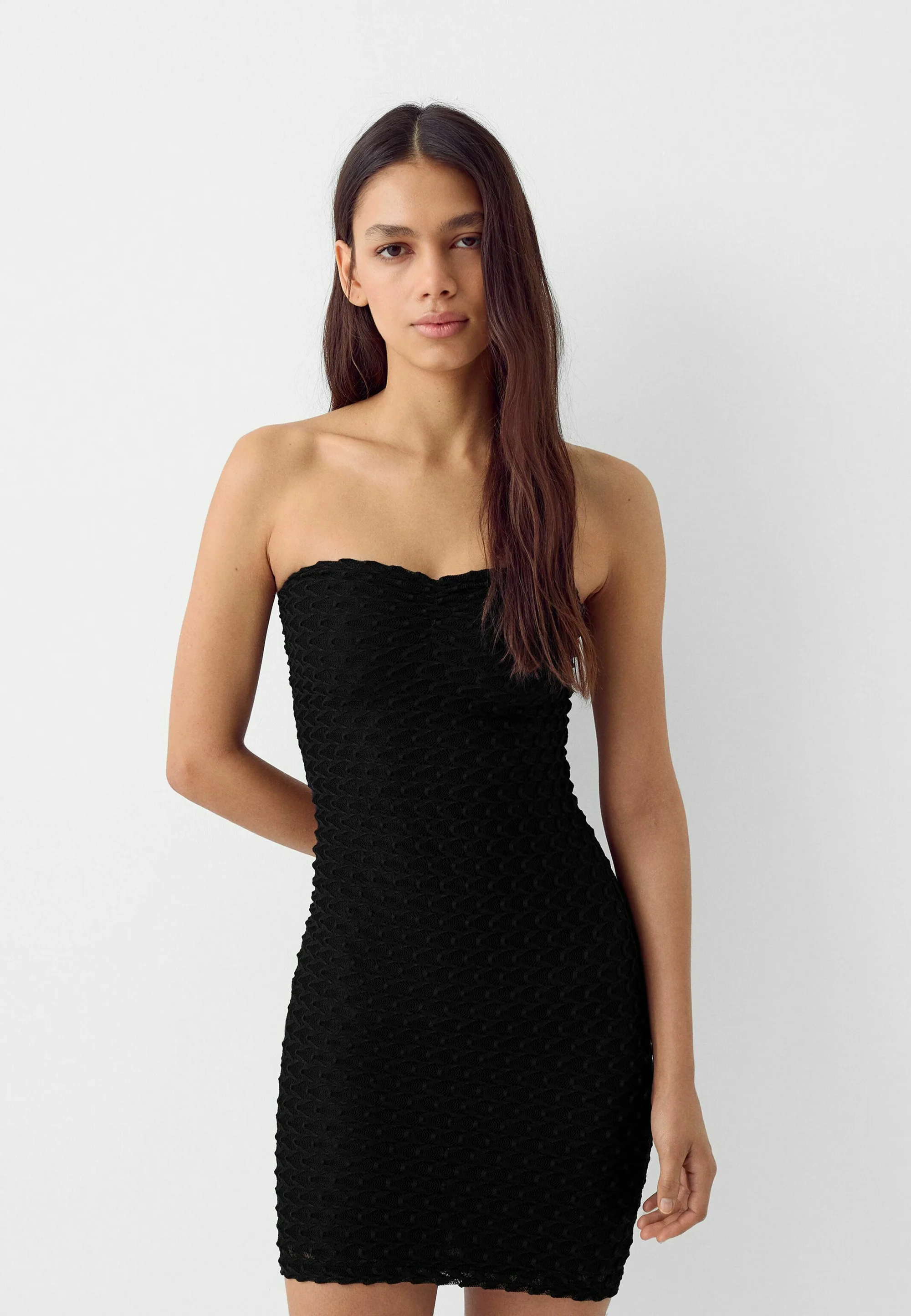 Bershka OFF-THE-SHOULDER - Vestito elegante