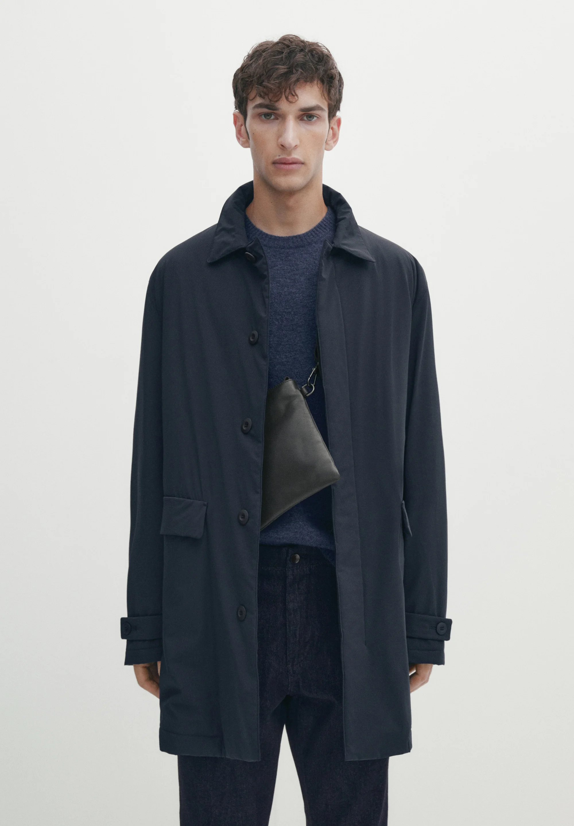 Massimo Dutti LIGHT TECHNICA - Trench