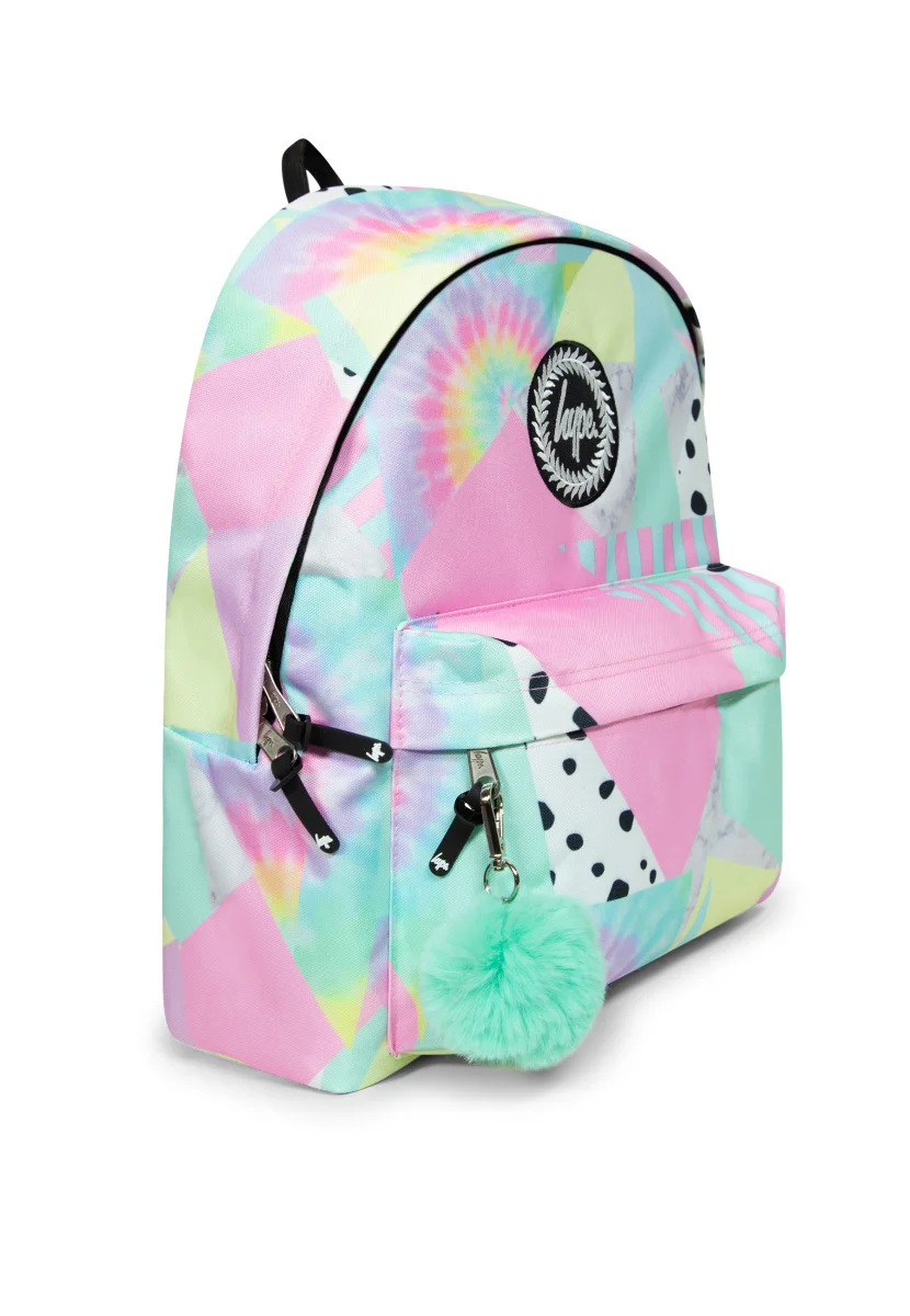Hype HYPE RUCKSACK - PASTEL COLLAGE - Zaino