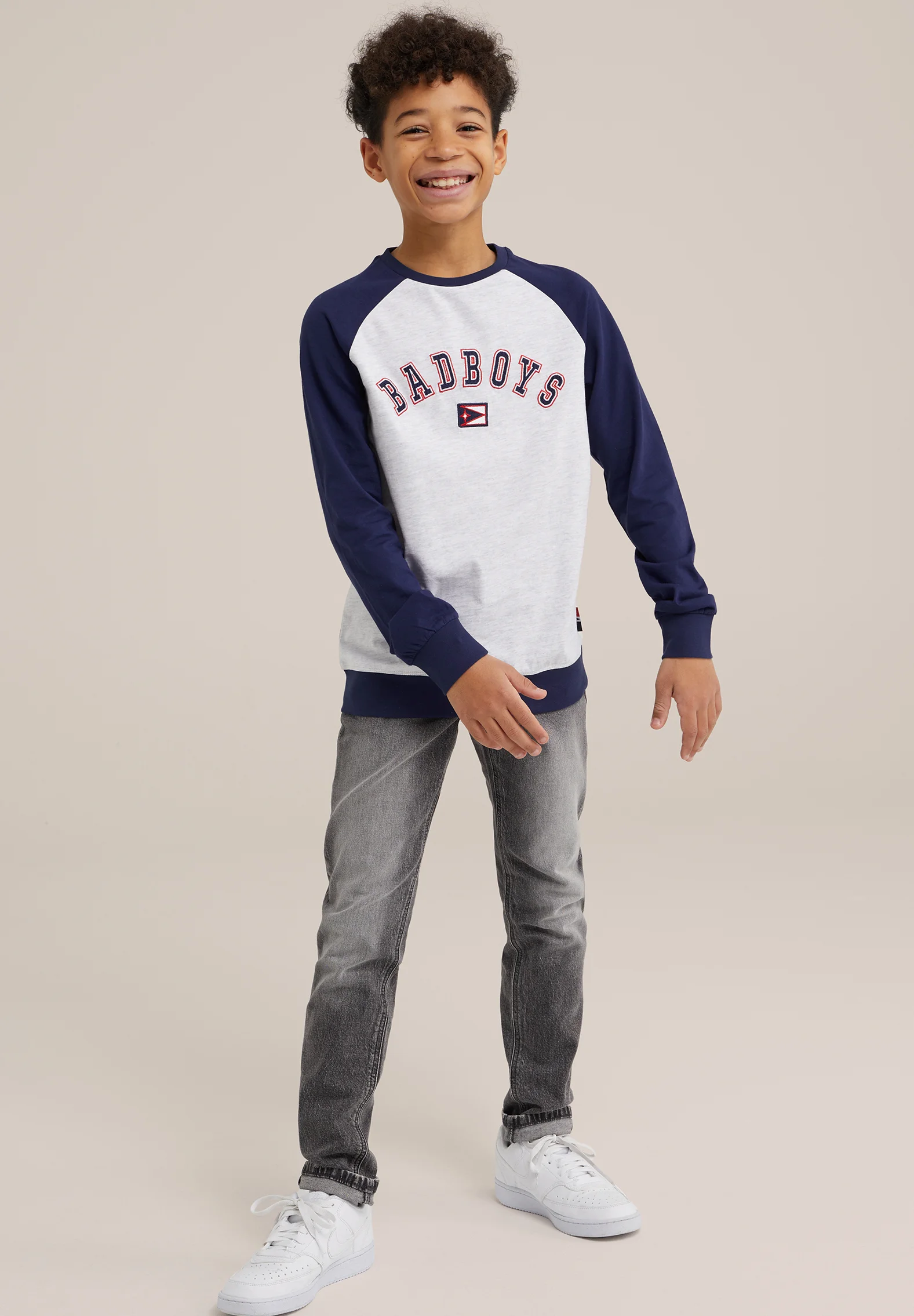 WE Fashion BAD BOYS - Maglietta a manica lunga