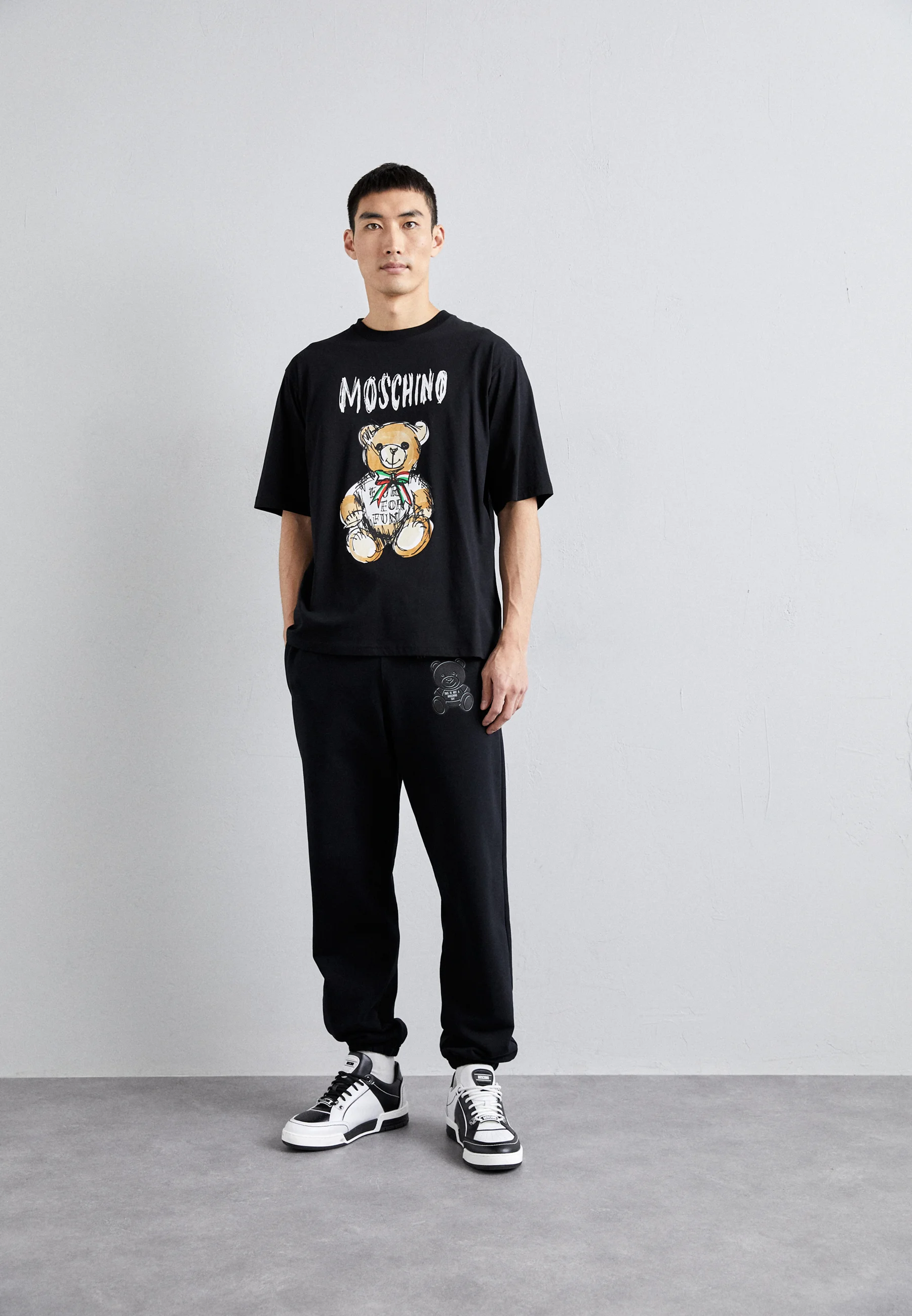 MOSCHINO T-shirt con stampa
