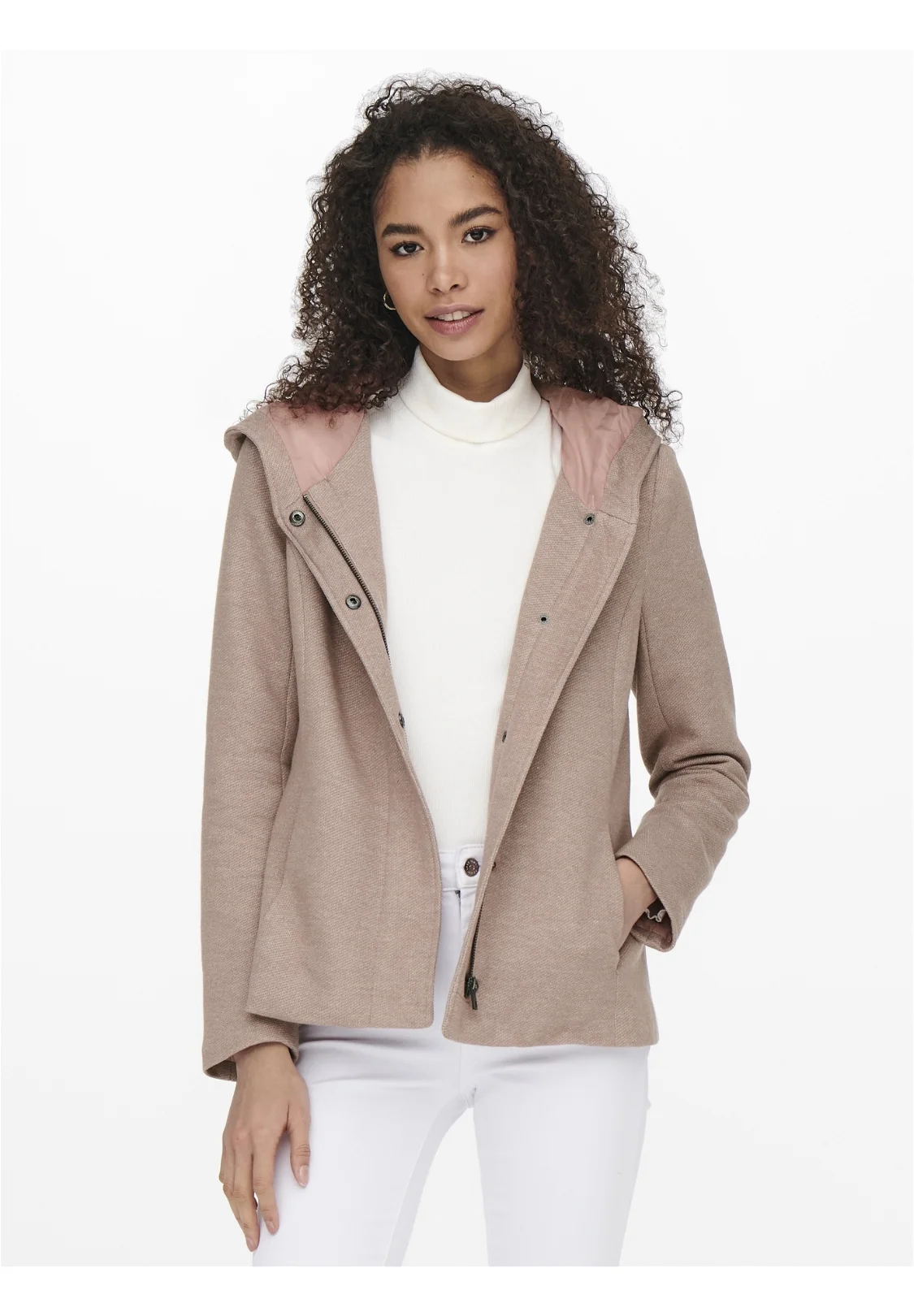 ONLY ONLNEWSEDONA LIGHT SHORT JACKET - Giacca da mezza stagione