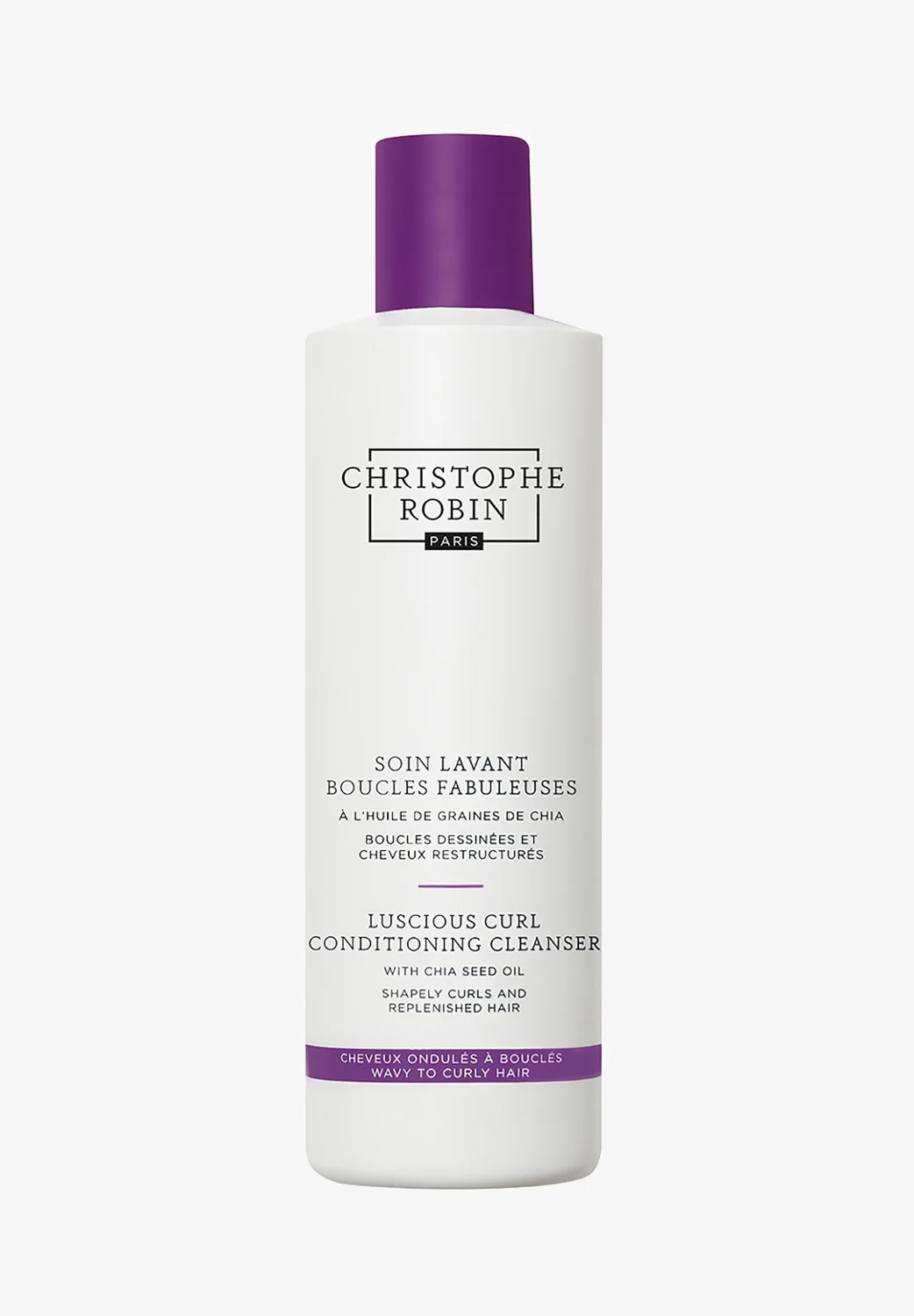 Christophe Robin LUSCIOUS CURL CONDITIONING CLEANSER WITH CHIA SEED OIL - Balsamo