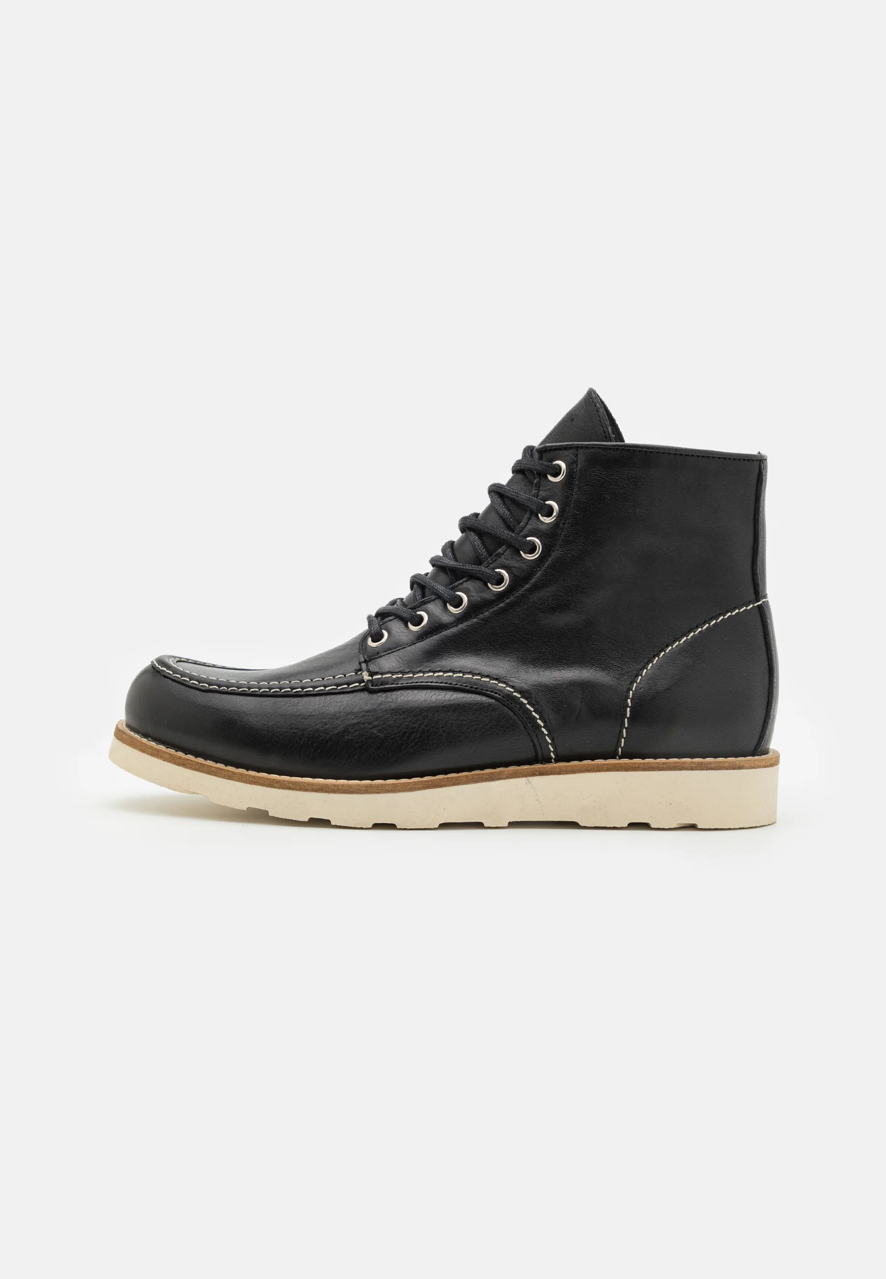 Zign LEATHER - Stivaletti stringati