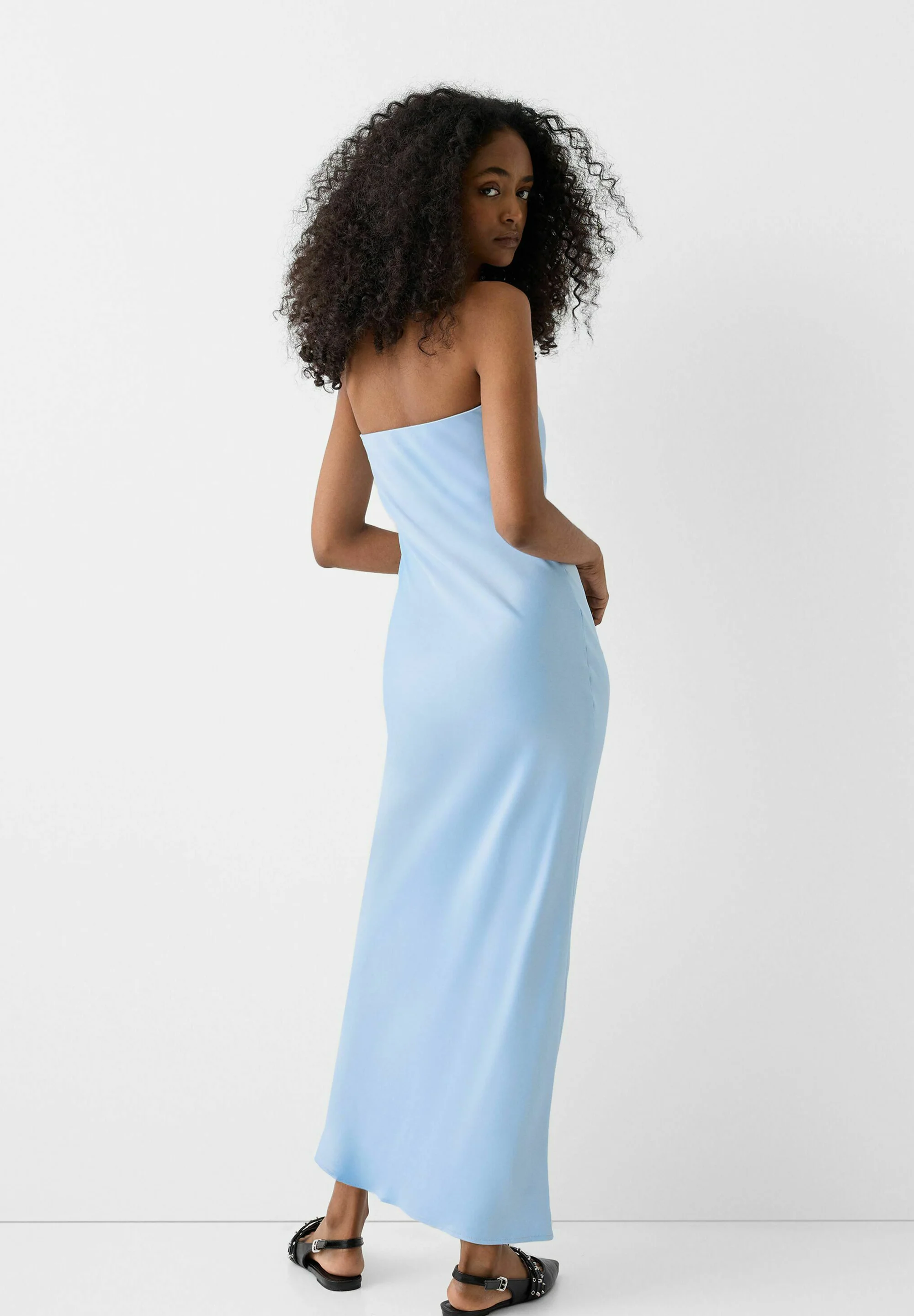 Bershka MIDI-- Vestito lungo