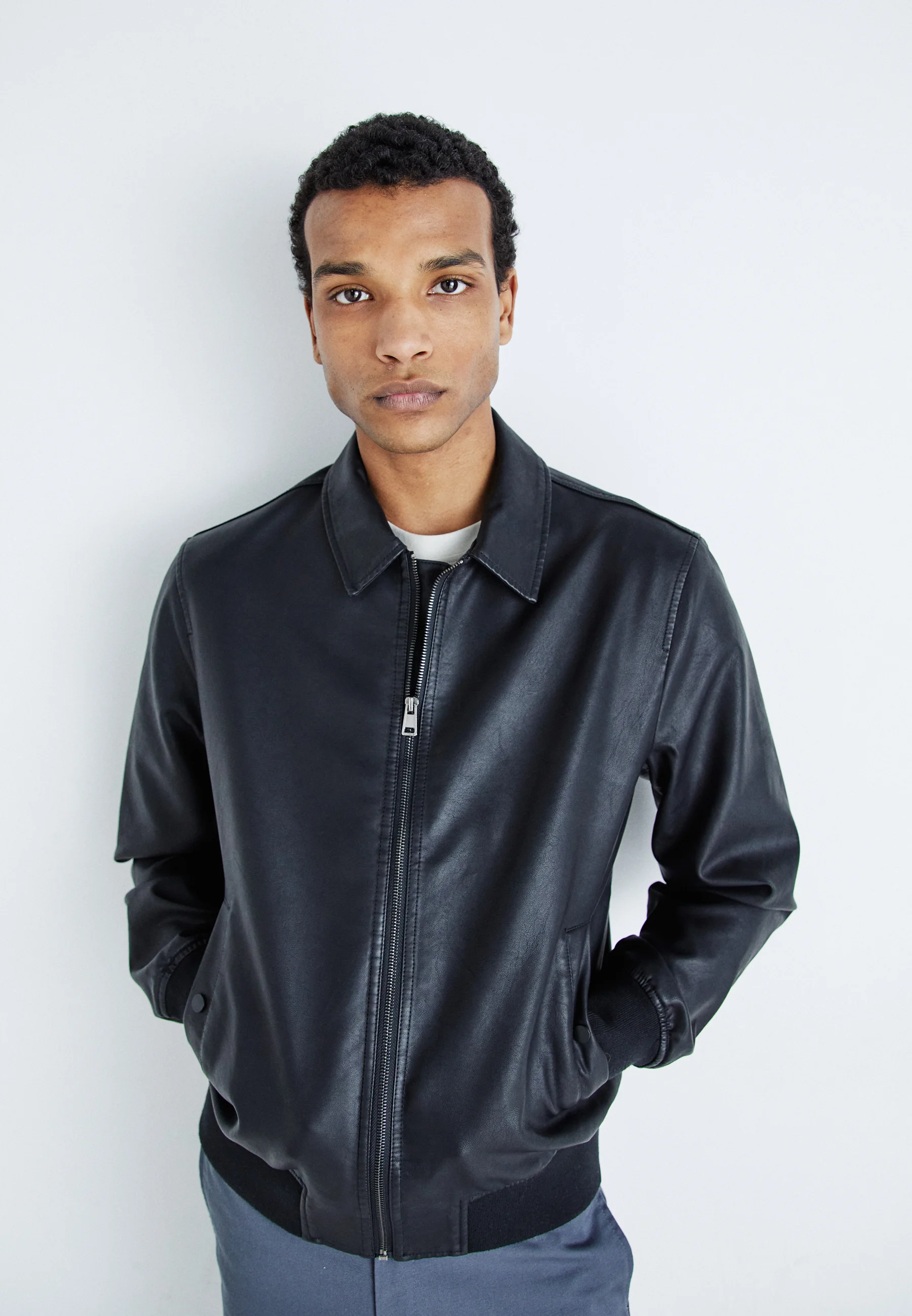 Only & Sons ONSKANE PU LEATHER JACKET - Giubbotto Bomber