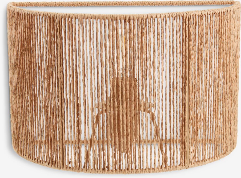 Wall lamp LINUS D25xH16cm Brown