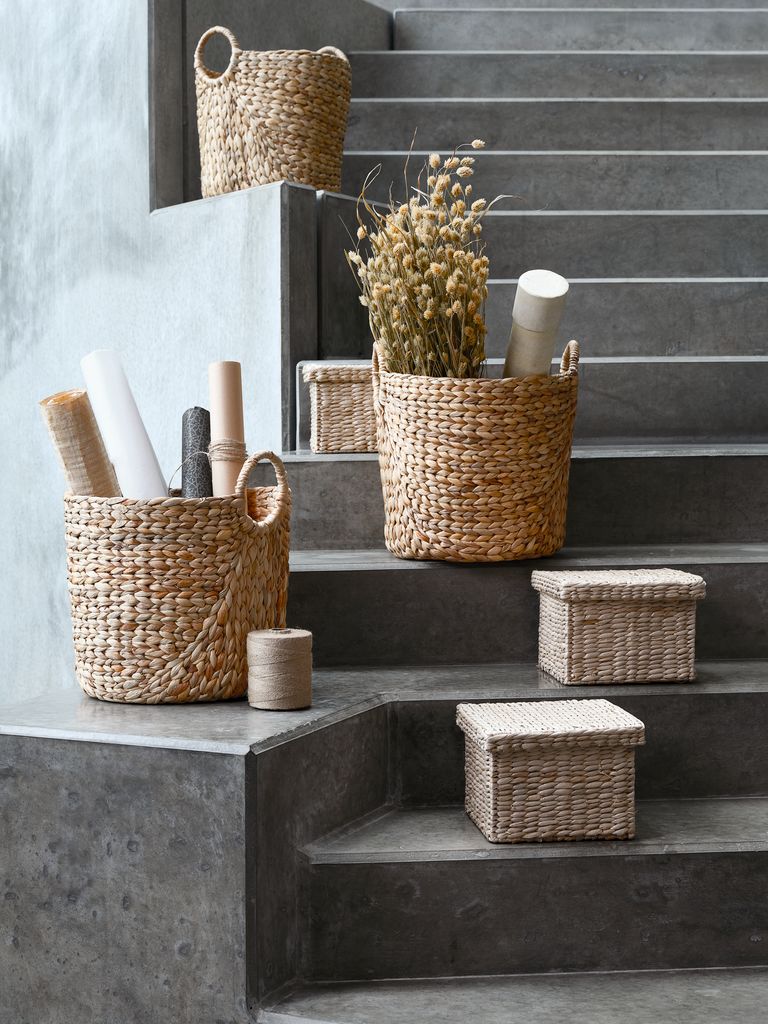 Basket ARE D35xH35cm natural