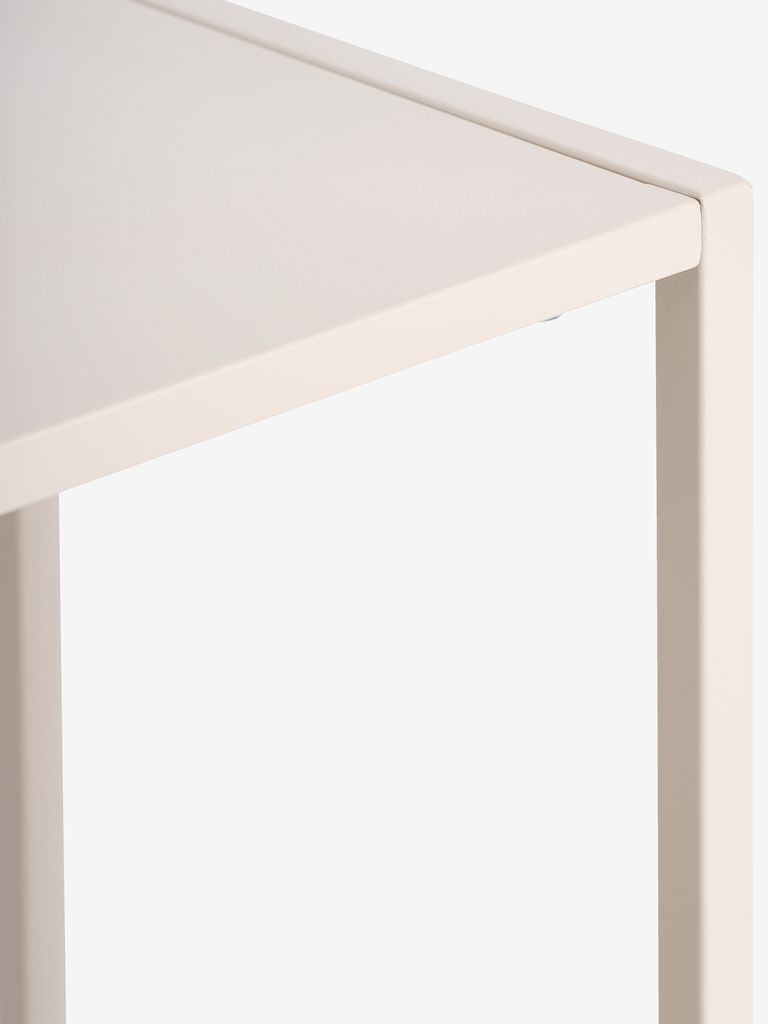 Console table VIRUM 26x80 w/shelf beige
