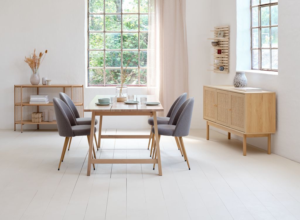 Sideboard HALMSTAD 3 doors oak