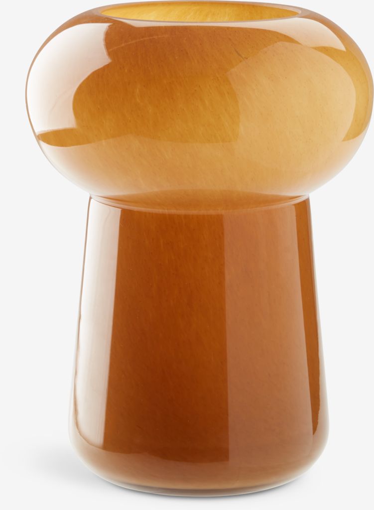 Vase KELD D19xH25cm yellow