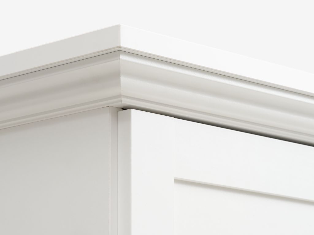 Wardrobe FREDENSBORG 140x200 white