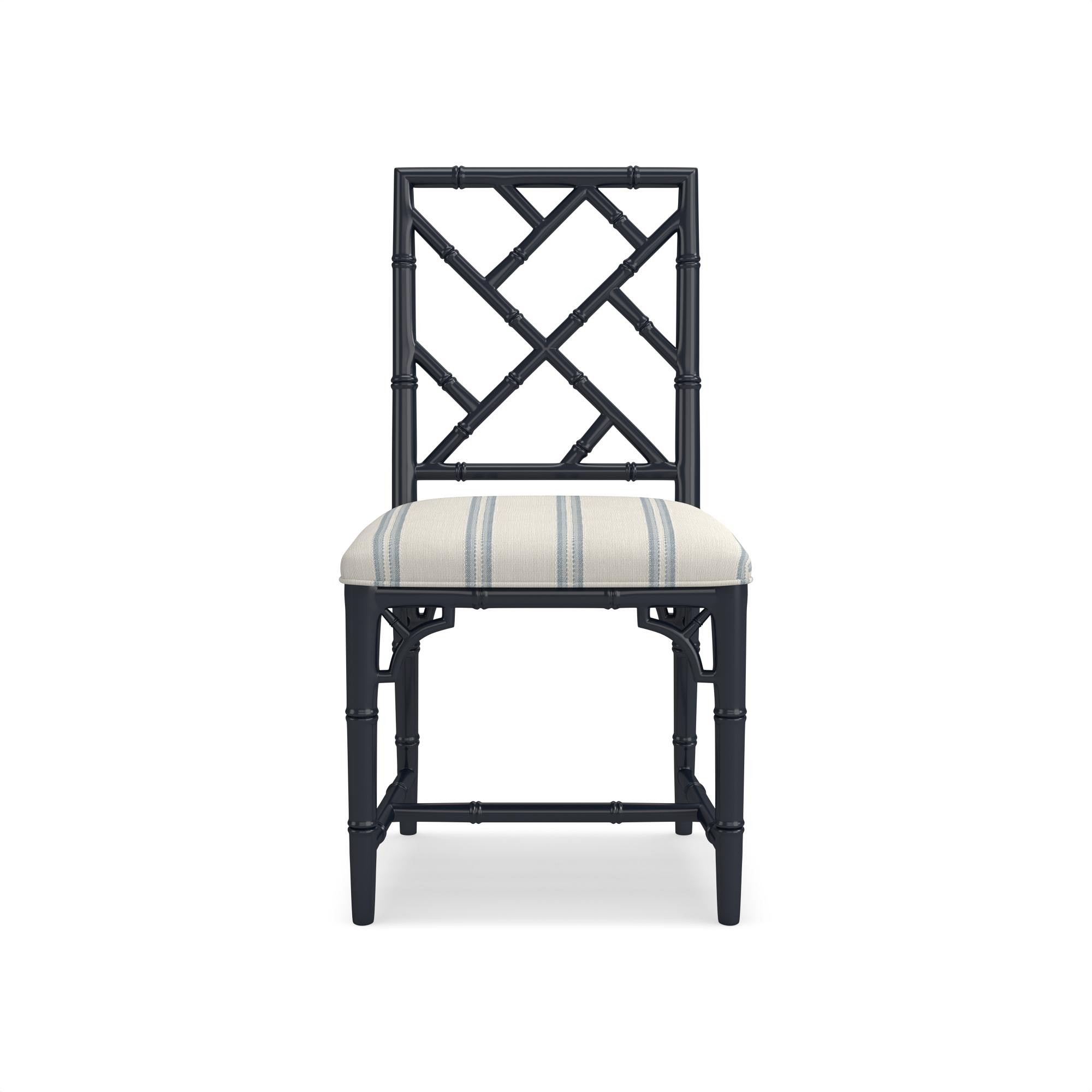 Chippendale Upholstered Bistro Side Chair