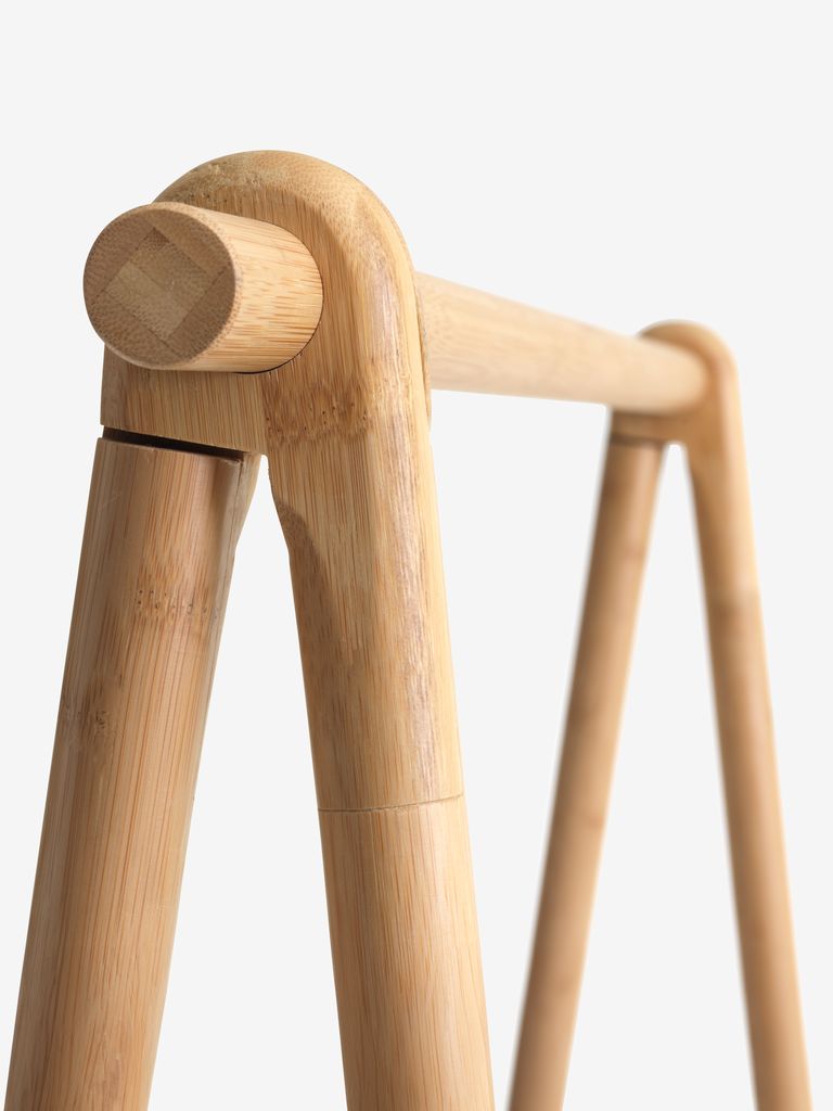 Clothes rail VANDSTED 1 shelf bamboo