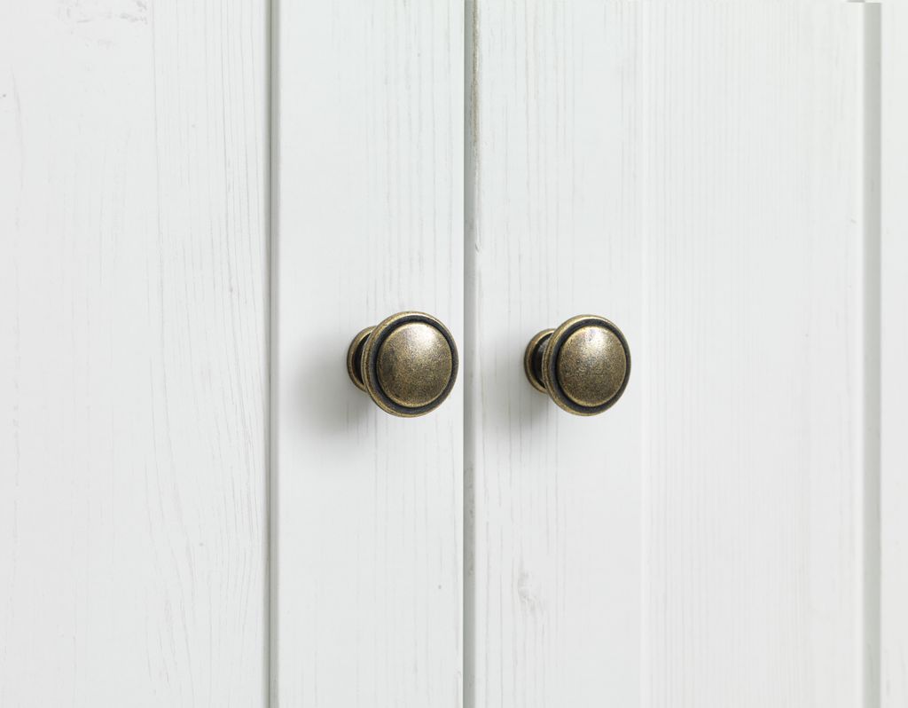 Wardrobe MARKSKEL 212x210 white/oak colour