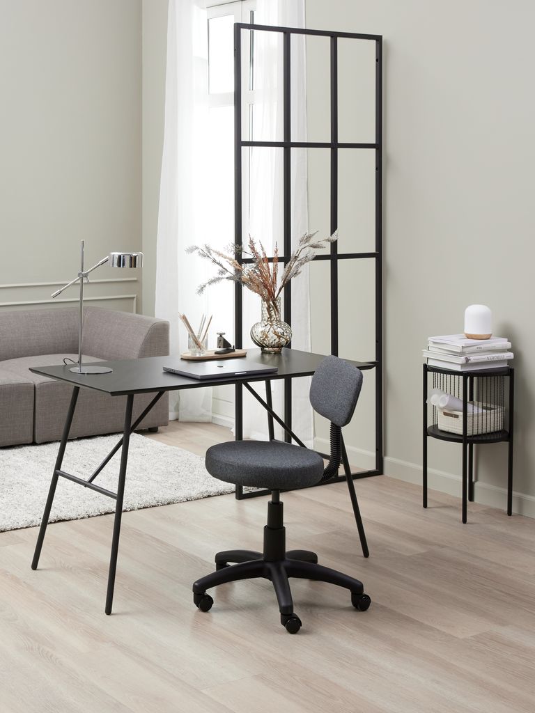 Room divider ISENVAD 90x220 black