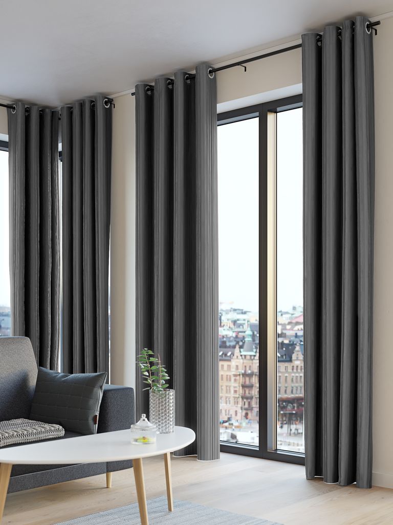 Curtain TOTAK 1x140x300 corduroy grey