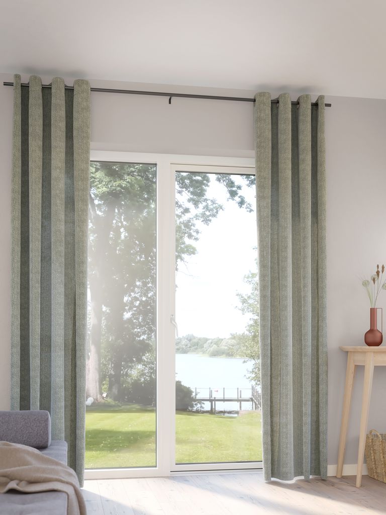 Curtain ANHOLT 1x140x300 dusty green