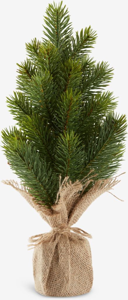 Artificial tree KVASER D14xH34cm green with bag