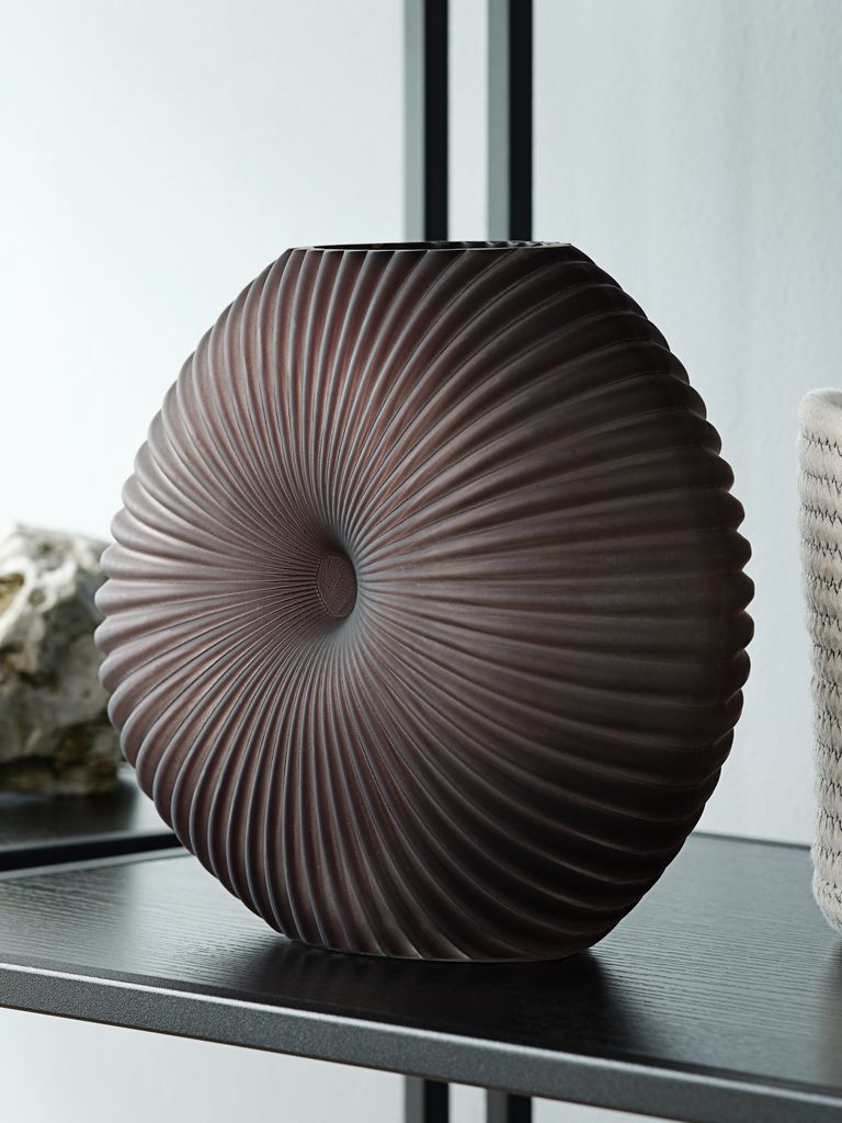 Vase RICHARD W9xL25xH20cm grey