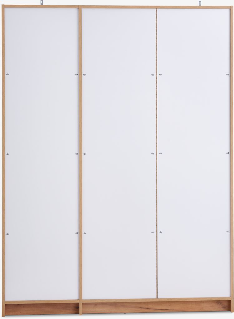 Wardrobe VIBY 150x200 3 doors natural oak colour