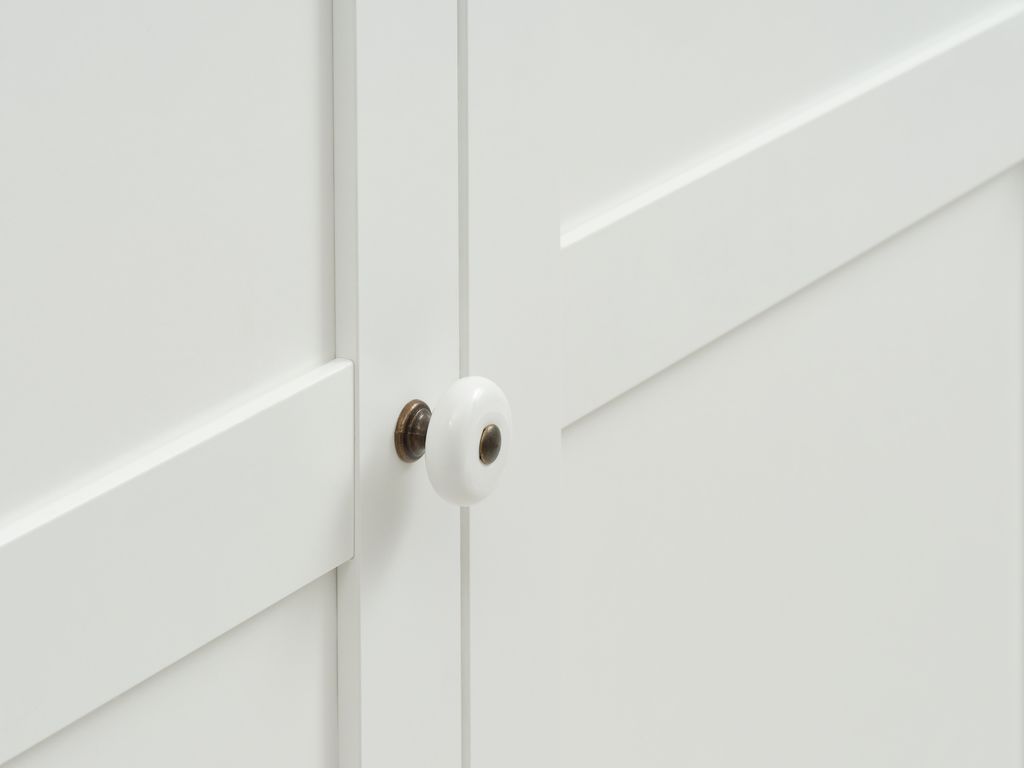 Wardrobe FREDENSBORG 183x200 white