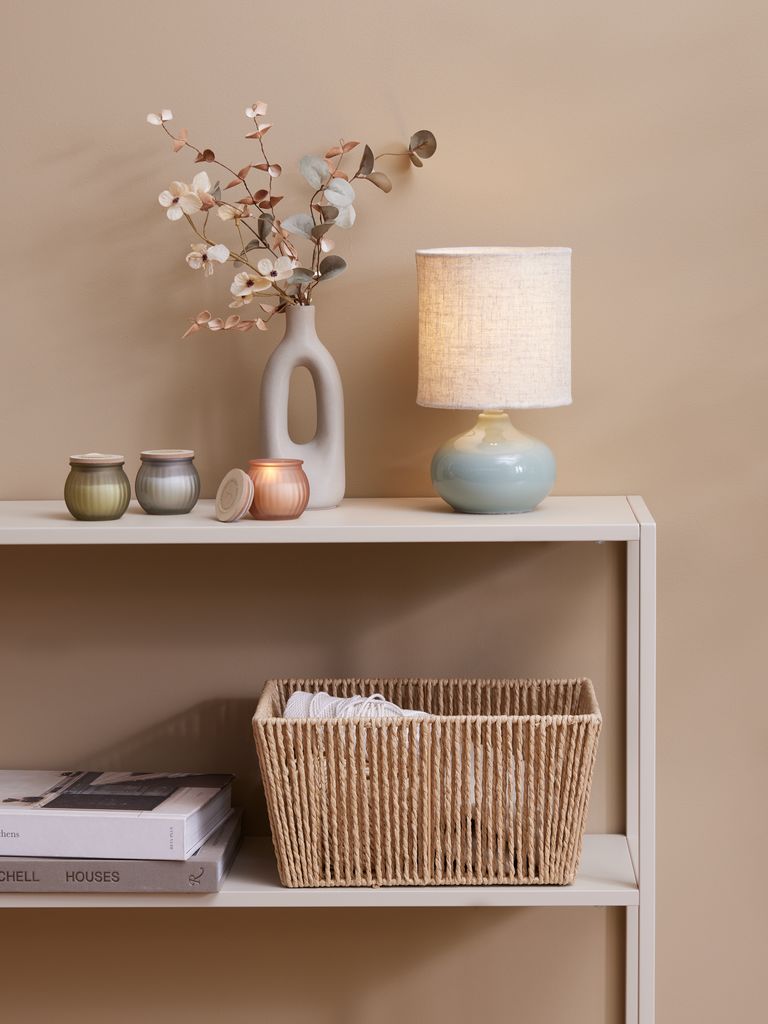 Artificial flower LAUST H38cm grey