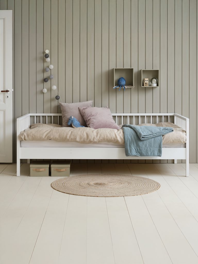 Junior bed frame GILLELEJE excl. slats white