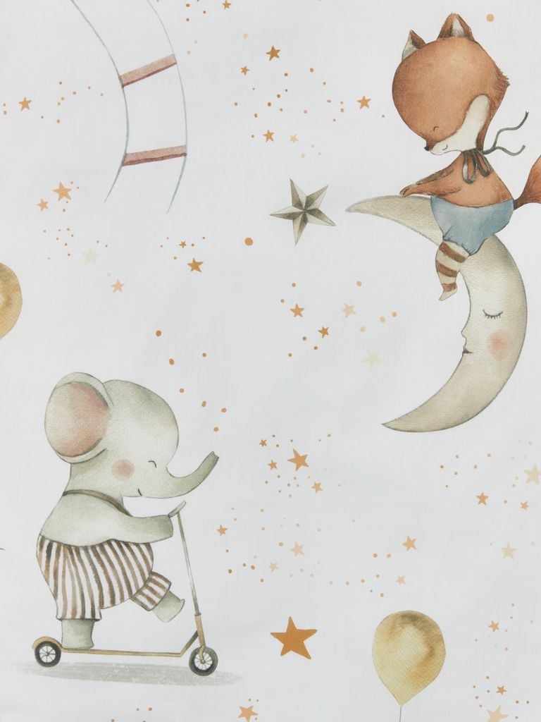 Baby duvet cover set EVY 70x100 white