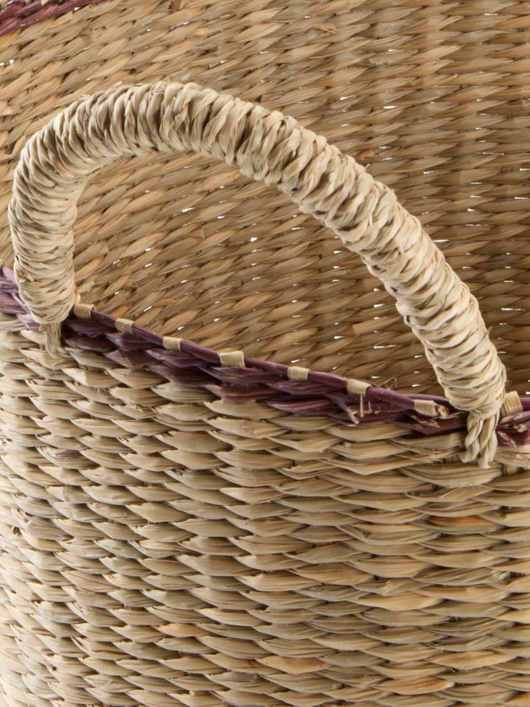 Basket HERMAN D37xH25cm seagrass