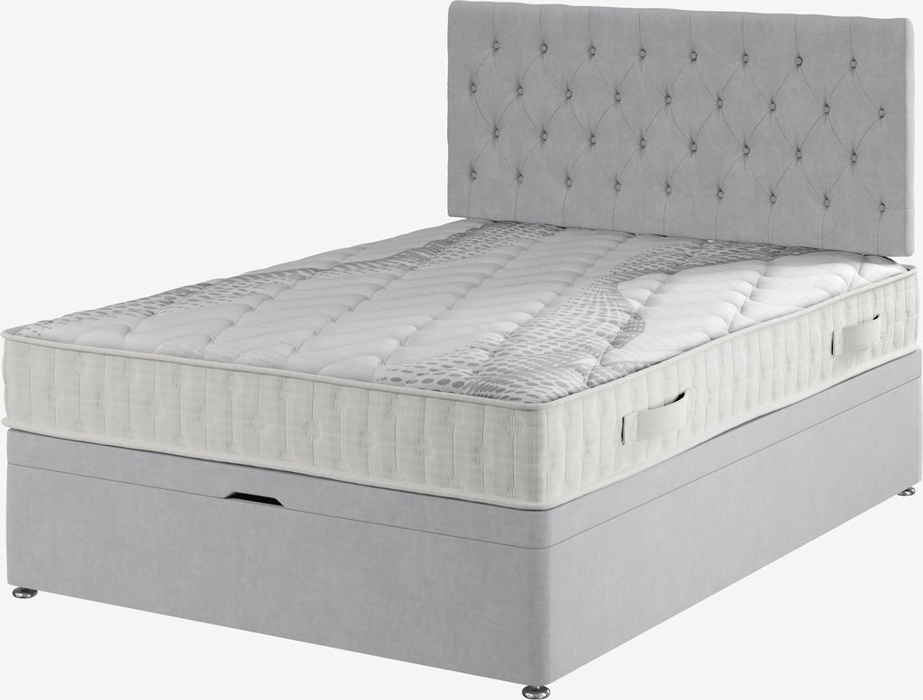 Headboard H70 BUTTONS Double Grey-49