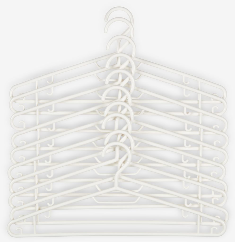 Hangers SIGBRANDT white pack of 10