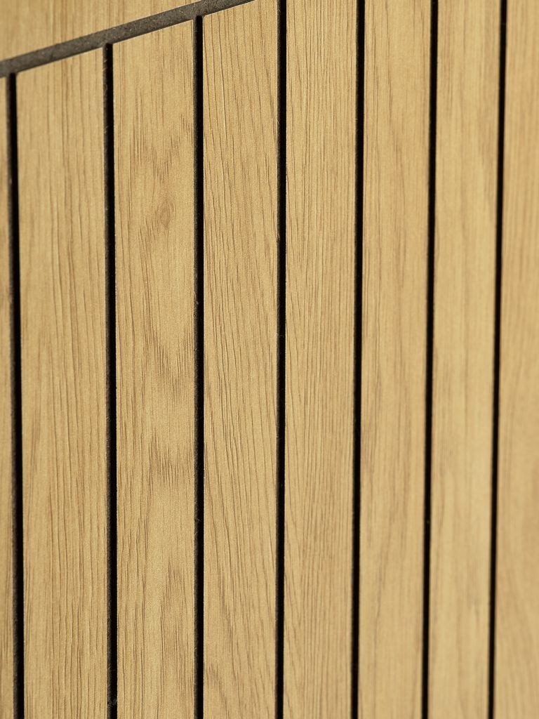 Wall panel HEMDRUP 200x60 oak colour