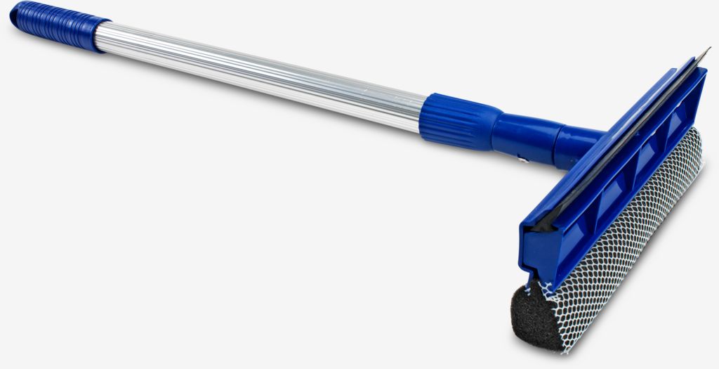 Squeegee POUL w/telescope and sponge