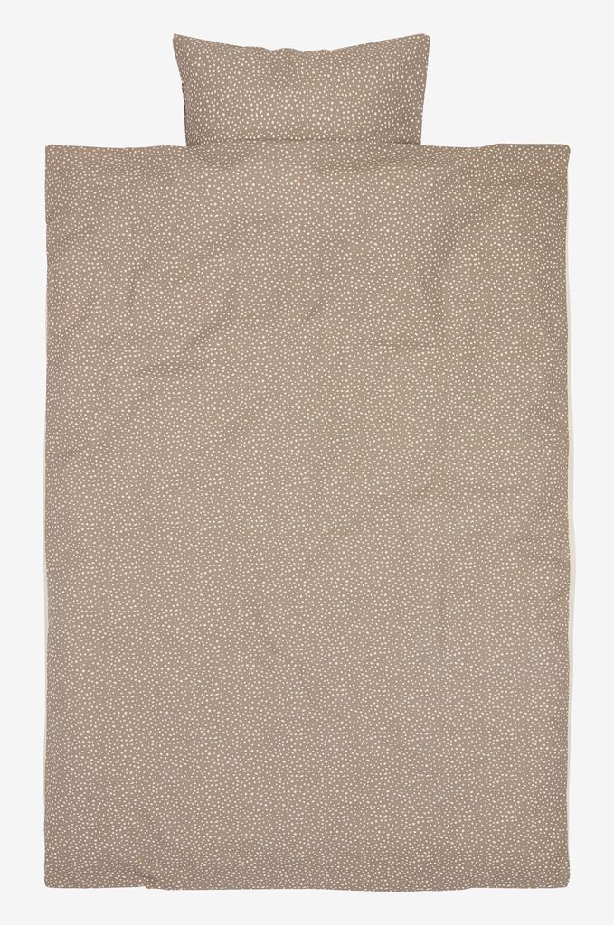 Junior duvet cover set SOLFRID 100x140 brown