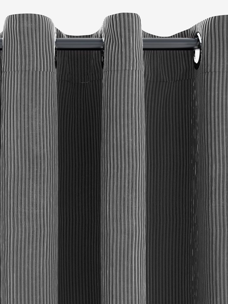 Curtain TOTAK 1x140x300 corduroy grey