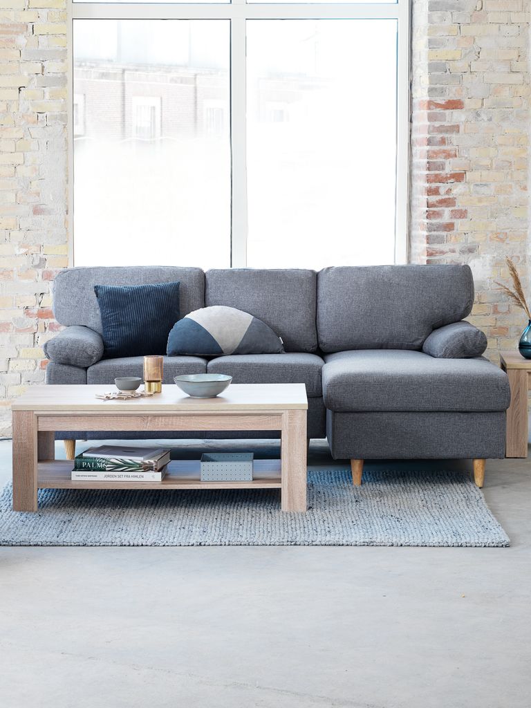 Coffee table HASLUND 60x120 oak