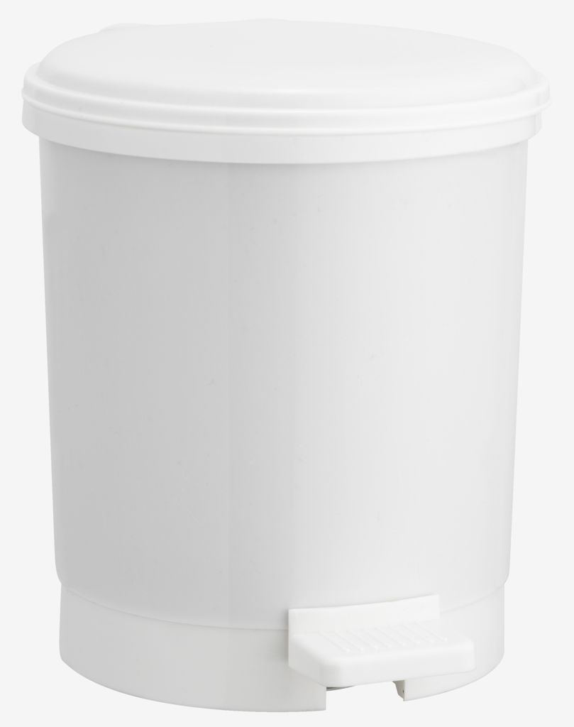 Pedal bin UTBY 3L plastic white