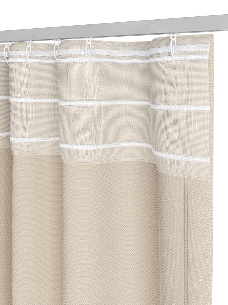 Curtain ROXEN 1x140x245 beige