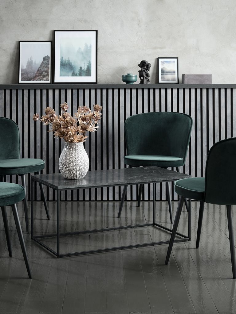 Coffee table TROSTERUD 50x100 marble