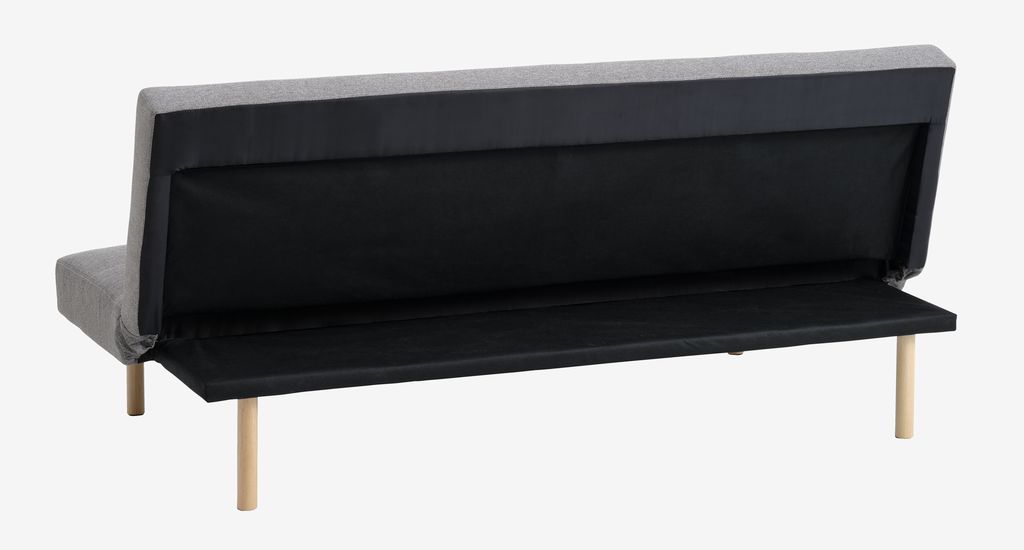 Sofa bed HOLSTED grey fabric