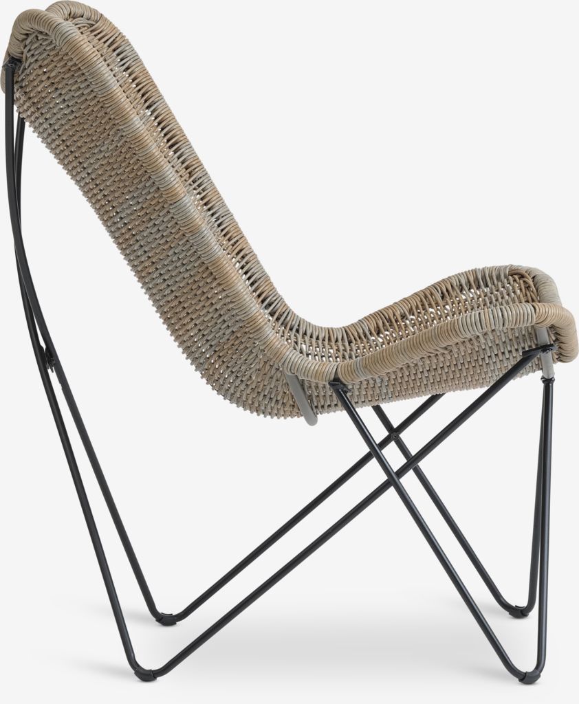 Lounge chair VALLESTRUP natural