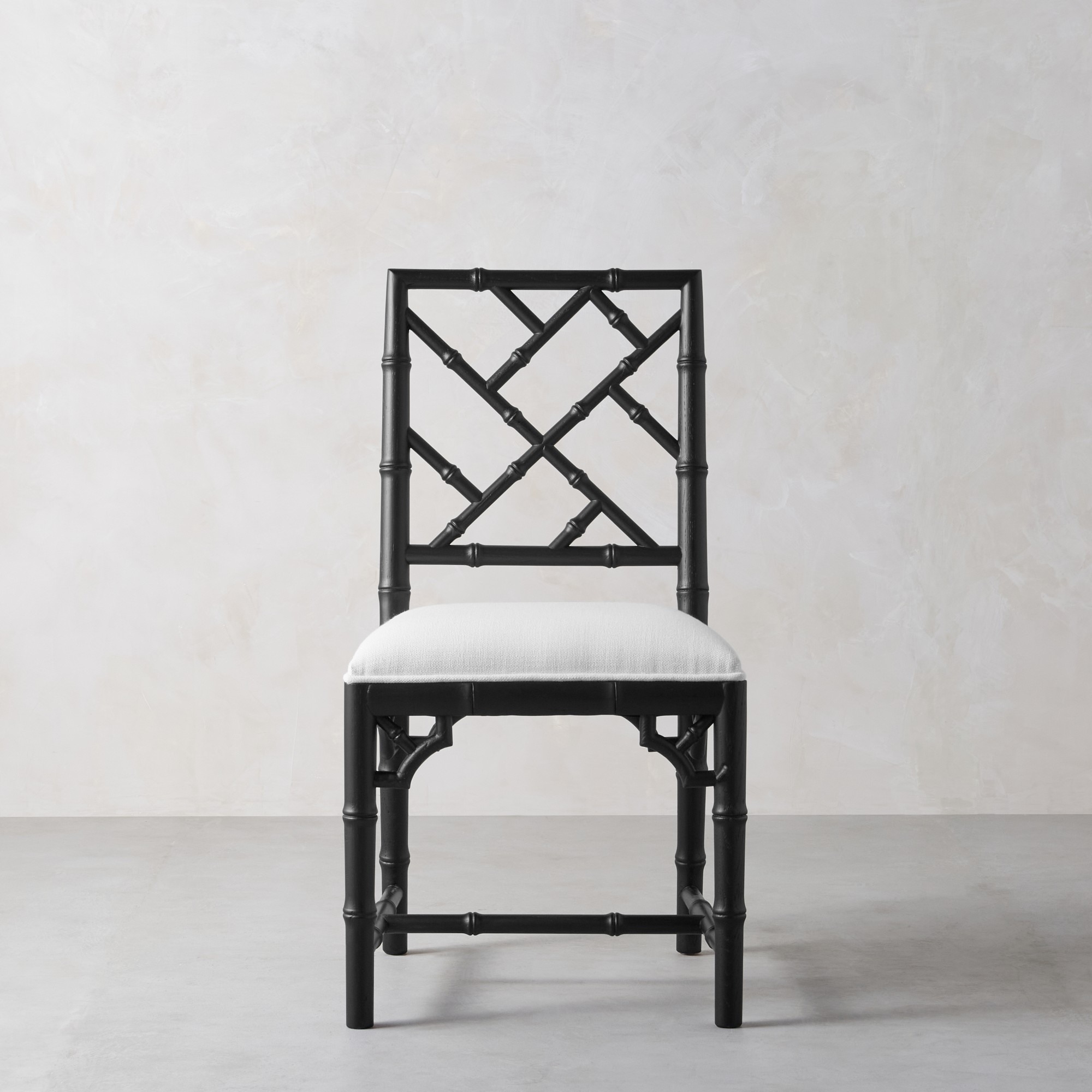 Chippendale Upholstered Bistro Side Chair