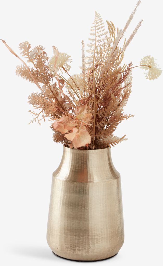 Vase MALIAS D22xH30cm brass