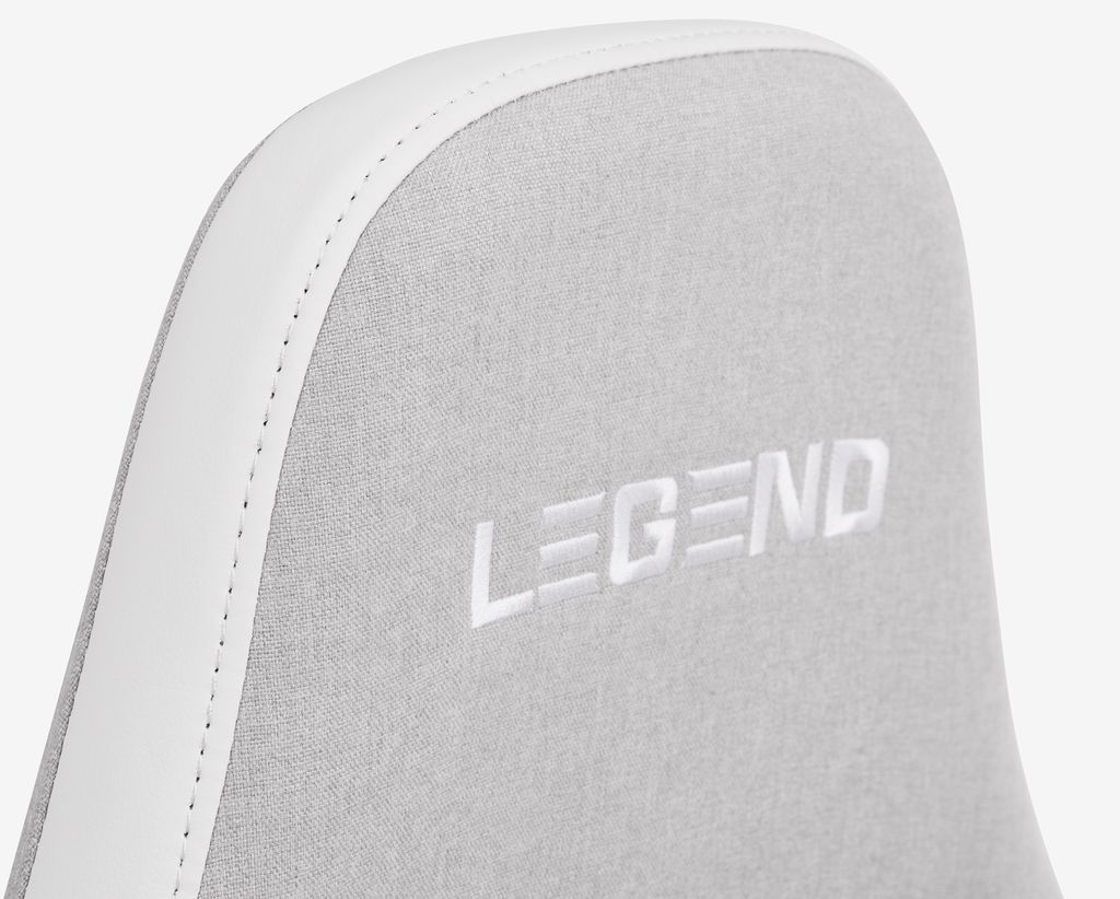 Gaming chairu200b NIBE white/beige fabric