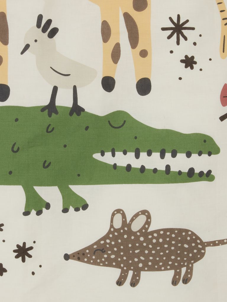 Junior duvet cover set SOLFRID 100x140 brown